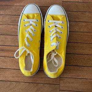 Yellow converse brand new!